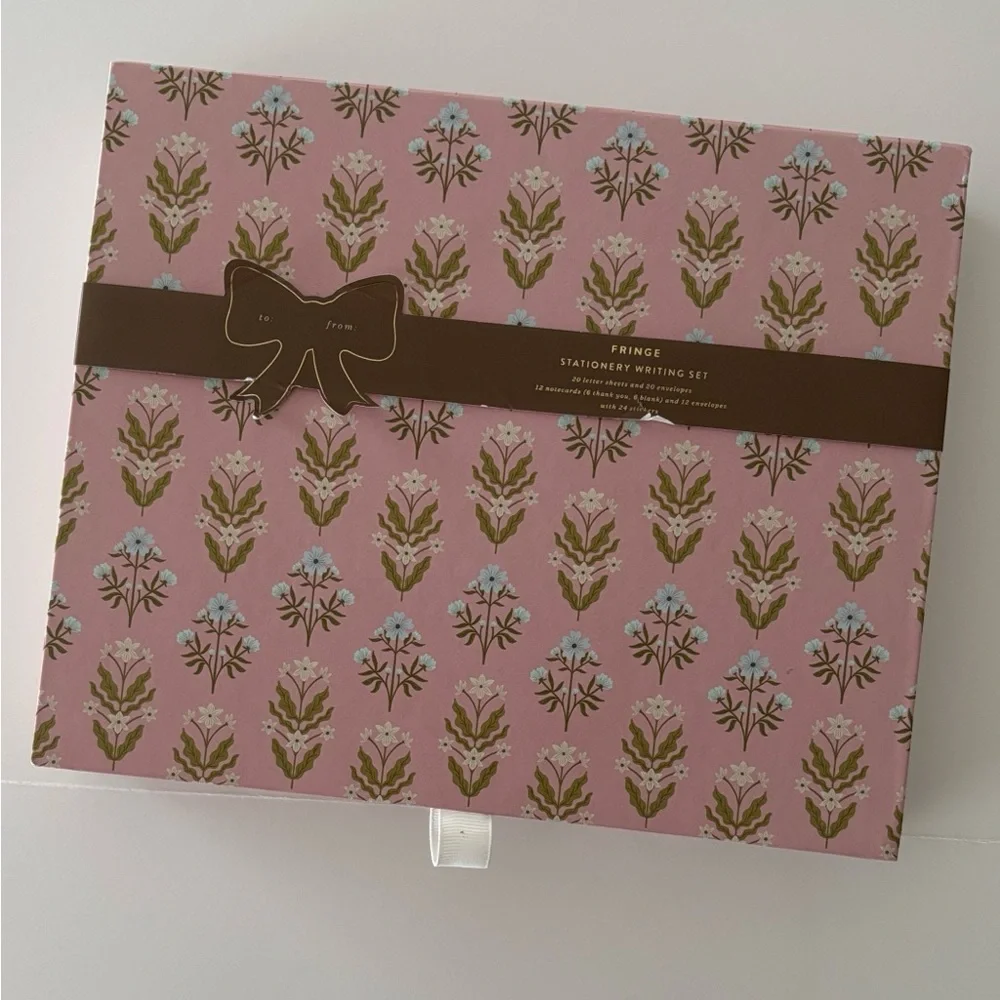 Fringe Charleston Floral Stationery Writing Set